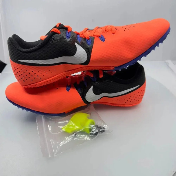 Nike Mens Zoom Rival S8 Lace Up Track/Spike Shoes 806555 804 Orange Size 11 - Picture 8 of 10